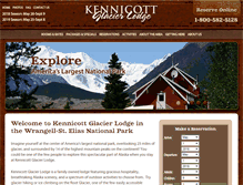 Tablet Screenshot of kennicottlodge.com